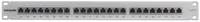 INTELLINET Patchpanel 1HE 24-Port Cat6 FTP grau
