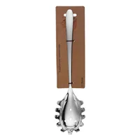 Sola Spaghettilöffel Basic Alpha, poliert - Produkttyp: Spaghettilöffel  - Detailfarbe: Silber - Länge: 29.5 cm - Spülmaschinenfest: Ja - Material Küchenhelfer: Edelstahl 18/10