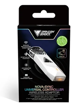 Dragonshock Controller-Konverter Nova Sync universal weiß