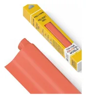Poli-Tape Vinylfolie Permanent 30.5 x 183 cm, Apricot Crush matt - Geeignet für Drucker: Nein - Detailfarbe: Aprikose - Aussenanwendung: Ja - Selbstklebend: Ja - Aufbügelbar: Nein - Folientyp: Vinylfolie