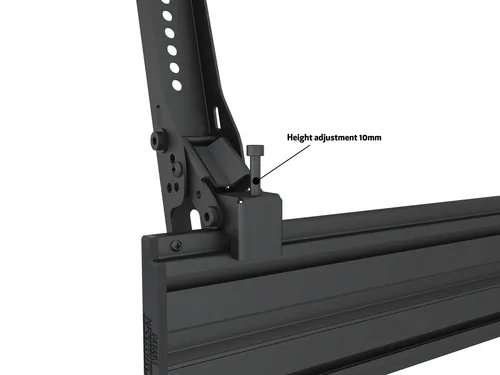 Multibrackets Deckenhalterung MBC1U Professional - Detailfarbe: Schwarz - Eigenschaften: 2-Sektionen - Deckenmontage - Modular erweiterbar - Neigbar - Maximale Bildschirmgrösse: 75  - Maximale Tragkraft: 50 kg