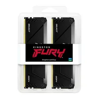 Kingston DDR4-RAM Fury Beast RGB 3600 MHz 2x 32 GB - Arbeitsspeicher Bauform: DIMM - Arbeitsspeicher-Typ: DDR4 - Arbeitsspeicher Geschwindigkeit: 3600 MHz - Arbeitsspeicher Pins: 288 - Fehlerkorrektur: Non-ECC - Anzahl Speichermodule: 2