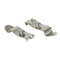 Logilink Hutschienenhalter, Metall, 2 Stück