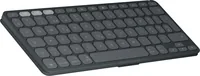 Logitech Tastatur Keys-To-Go 2 Apple Graphite - Tastatur Typ: Mobile - Tastaturlayout: QWERTZ (CH) - Tastatur Features: Hotkeys - Medientasten - Easy Switch - Keyboard Tasten: Chiclet (Notebook) - Detailfarbe: Graphit - Schwarz - Ziffernblock: Nein