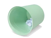 HAN Papierkorb Re-LOOP 13 l, Hellgrün - Fassungsvermögen: 13 l - Höhe: 28.7 cm - Anzahl Behälter: 1 - Material: Recycling-Kunststoff - Detailfarbe: Hellgrün - Form: Rund