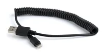 Gembird CC-LMAM-1.5M lightning cable Black