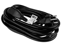 FURBER.power Netzkabel C13-T12 5.0 m Schwarz - Anzahl Leiter: 3 - Detailfarbe: Schwarz - Kinderschutz: Ja - Steckereigenschaften: Angespritzt - Steckertyp Ausgang: C13 - Leiterquerschnitt: 1 mm²