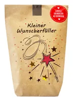 Wunderle Wunscherfüller diverse Inhalte - Produkttyp Geschenke: Wundertüten - Empfänger Geschenke: Für Männer - Für Frauen - Anlass: Weihnachten - Abschied - Geburtstag - Muttertag - Gesundheit - Vatertag - Ruhestand