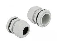 Delock Kabelverschraubung PG25 10 Stück grau