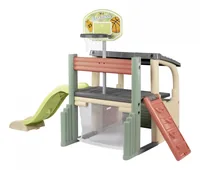 Smoby Life Klettergerüst Fun Center - Produkttyp: Spielhaus - Widerstandsfähigkeit: Witterungsbeständig - UV Schutz - Altersempfehlung ab: 2 Jahren - Tiefe: 176 cm - Breite: 203 cm - Aussenanwendung: Ja