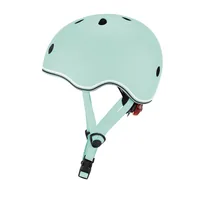 GLOBBER Kinderhelm Go Up Lights Hellgrün, XS-S - Einsatzbereich: City - Altersgruppe: Kinder - Verschluss:  Ratsche - Helmtyp: Halbschale - Nachhaltigkeit: Nicht angegeben - Kopfumfang von: 45 cm