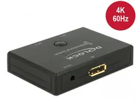 Delock Switch Displayport 2 - 1 bidirektional 4k 60 Hz
