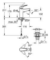 GROHE Swift Chrome