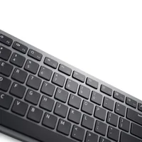 DELL KM7321W clavier Souris incluse Bureau RF sans fil + Bluetooth Gris, Titane