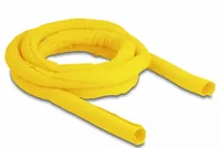 Delock Kabelschlauch selbstschliessend 2 m x 19 mm Gelb - Detailfarbe: Gelb - Breite: 19 mm - Länge: 2 m - Produkttyp: Kabelschlauch - Ausstattung Kabelmanagement: Zuschneidbar - Wiederverwendbar - Verpackungseinheit: 1 Stück