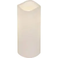 Star Trading LED-Kerzen Set Pillar Paul 3er Pack, Weiss - Betriebsart: Batteriebetrieb - Fernbedienung: Nein - Aussenanwendung: Ja - Höhe: 18 cm - Timerfunktion: Ja - Set: Ja