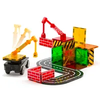 Magna-Tiles Baustellen Set 32-teilig - Altersempfehlung ab: 3 Jahren - Material: ABS - Anzahl Teile: 32 Teile
