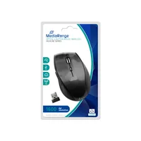 MediaRange Maus Highline optisch 5 Tasten schnurlos carbbl