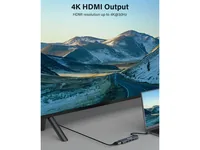 Equip Dock 5-1 USB-C->HDMI,3xUSB-A,100W USB-C 0.25m