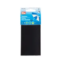 Prym Flickstoff 6.5 x 14 cm Nylon, Schwarz - Verpackungseinheit: 2 Stück - Detailfarbe: Schwarz - Produkttyp: Flickstoff