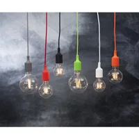 Star Trading Pendelleuchte COLOR Grau - Betriebsart: Netzbetrieb - Lampensockel: E27 - Farbtemperatur Kelvin: Je nach Leuchtmittel - Gesamtleistung: 40 W - Farbwiedergabeindex CRI: 0 - Dimmbar: dimmbar