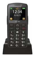 Beafon SL260 LTE - 4G, Silver Line, Großtastenhandy, silber-schwarz