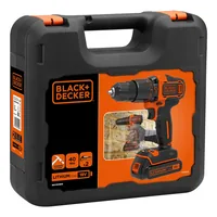 Black & Decker BDCHD18KB-QW drill Keyless Black, Orange