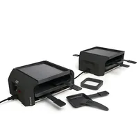 Stöckli FourFour set raclette grill 8 person(s) 1740 W Anthracite