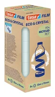 TESA Tesafilm eco&crystal 33mx19mm 59044-00000 Klebeband 8 Stück