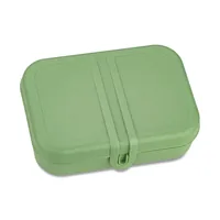 Koziol Lunchbox Pascal L Grün - Materialtyp: Biokunststoff - Unterteilungsmöglichkeit: Ja - Material: Biozirkulärer Kunststoff - Detailfarbe: Grün - Spülmaschinenfest: Ja - Set: Nein