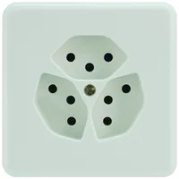 Steffen 13M6318 socket-outlet Type J White