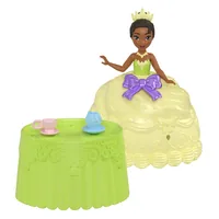 Disney Princess Cupcake Small Doll Reveal with 5 Surprises Including Doll & 2 Accessories