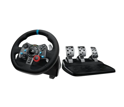 Logitech G G29 Driving Force Black USB Steering wheel + Pedals Analogue PC, PlayStation 4, PlayStation 5, Playstation 3