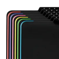 Logilink Gaming Mauspad mit RGB-LED Beleuchtung 7 LED-Farben