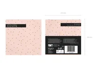 PartyDeco SP33-23-081J paper napkins Gold, Pink 20 pc(s)
