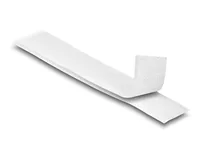 Delock Klettband 1 m x 20 mm mit Haft- und Flauschband Weiss - Breite: 20 mm - Länge: 1 m - Produkttyp: Klettband - Ausstattung Kabelmanagement: Zuschneidbar - Wiederverwendbar - Verpackungseinheit: 1 Stück - Material: Nylon - Polyester