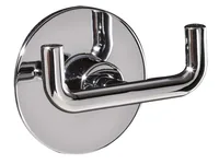 spirella Haken Easy  Ø 65 mm Chrom, 1 kg - Verpackungseinheit: 1 Stück - Material: Edelstahl - Detailfarbe: Chrom - Maximale Tragkraft: 1 kg - Widerstandsfähigkeit: Wassergeschützt - Klebehaftung: Stark haftend
