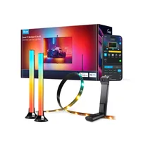 Govee Lichtbalken Backlight Kit 2, T3 Cam, RGBIC, WiFi + BT - Protokoll: Bluetooth - WLAN - Lampensockel: LED fest verbaut - Smart Home: Kompatibel - Inklusive Netzteil: Ja - Dimmbar: dimmbar - Set: Ja