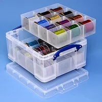 Really Useful Box Einsatz 12 Fächer Transparent - Breite: 37.5 cm - Höhe: 9 cm - Tiefe: 31 cm - Volumen: 0 l - Produkttyp: Einsatz - Verpackungseinheit: 1 Stück