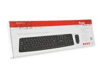 Equip Kombi Kabelgebunden TastaturMaus PT schwarz 1.35m