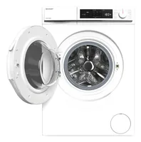 Sharp ES-NFA814WWNA-DE machine à laver Charge avant 8 kg 1400 tr/min Blanc