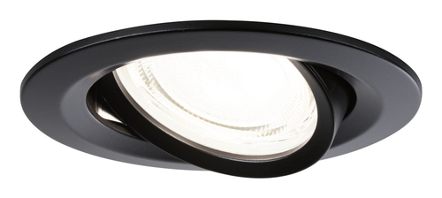 Paulmann Einbauleuchte LED Nova Plus 3-Set Schwarz - Leuchten Kategorie: Einbauleuchte - Betriebsart: Netzbetrieb - Lampensockel: LED fest verbaut - Farbtemperatur Kelvin: 4000 K - Gesamtleistung: 8.4 W - Farbwiedergabeindex CRI: 80
