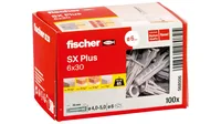 Fischer Dübel SX Plus 6x30 100 St.