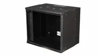 Equip 19"" Wandgehäuse Glastür ECO 540x400mm 9U schwarz