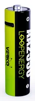 Verico Akku Li-Ion AA mit USB-C 1700 mAh, 4 Stück - Bauform: AA Akkus - Akkutyp: HR6 / AA / Mignon - Akkukapazität: 1700 mAh - Akkutyp: Lithium-Ion (Li-Ion) - Spannung: 1.5 V - Höhe: 50.5 mm