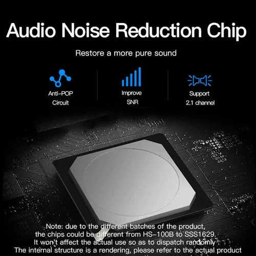 Vention USB External Sound Card Black Metal Type