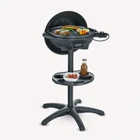 Severin Elektrogrill PG 8541 - Betriebsart: Netzbetrieb - Tiefe: 52 cm - Breite: 44 cm - Detailfarbe: Schwarz - Anzahl Brenner: 1 × - Integriertes Thermometer: Ja