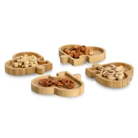 Zeller Present 25676 dining plate Serving plate Other Bamboo Wood