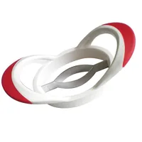 Westmark Mangoteiler, 11 x 20 x 6 cm Rot/Weiss - Anwendungszweck: Mango  - Detailfarbe: Rot - Weiss - Anzahl Teile: 1 Teile - Spülmaschinenfest: Ja - Set: Nein - Verarbeitungsart: Grob