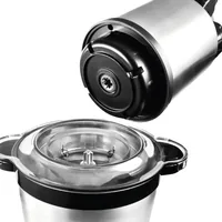Gastroback Zerkleinerer Professional 5 l - Detailfarbe: Silber - Gerätetyp: Zerkleinerer - Volumen: 5 l - Ausstattung: Anti-Rutsch-Füsse - Deckel - Edelstahlmesser - Sicherheitsschalter - Zerkleinerer